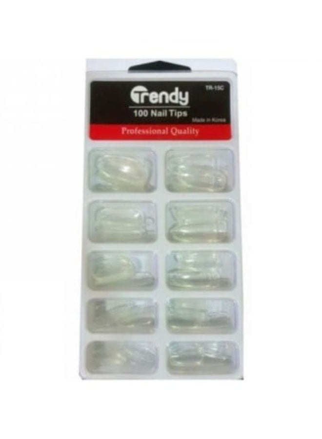 Nail Tips Set 100 Pieces TR15C